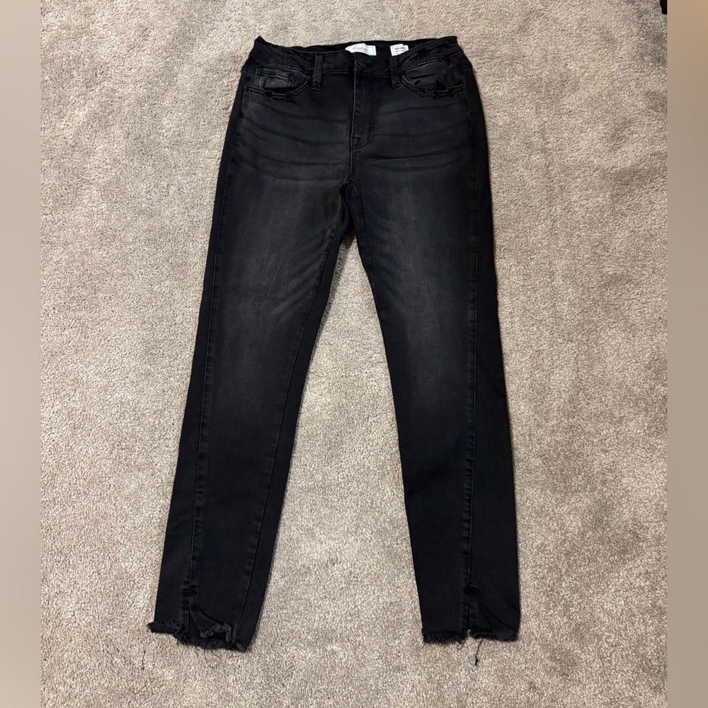 KanCan Distressed Black Skinny Jeans